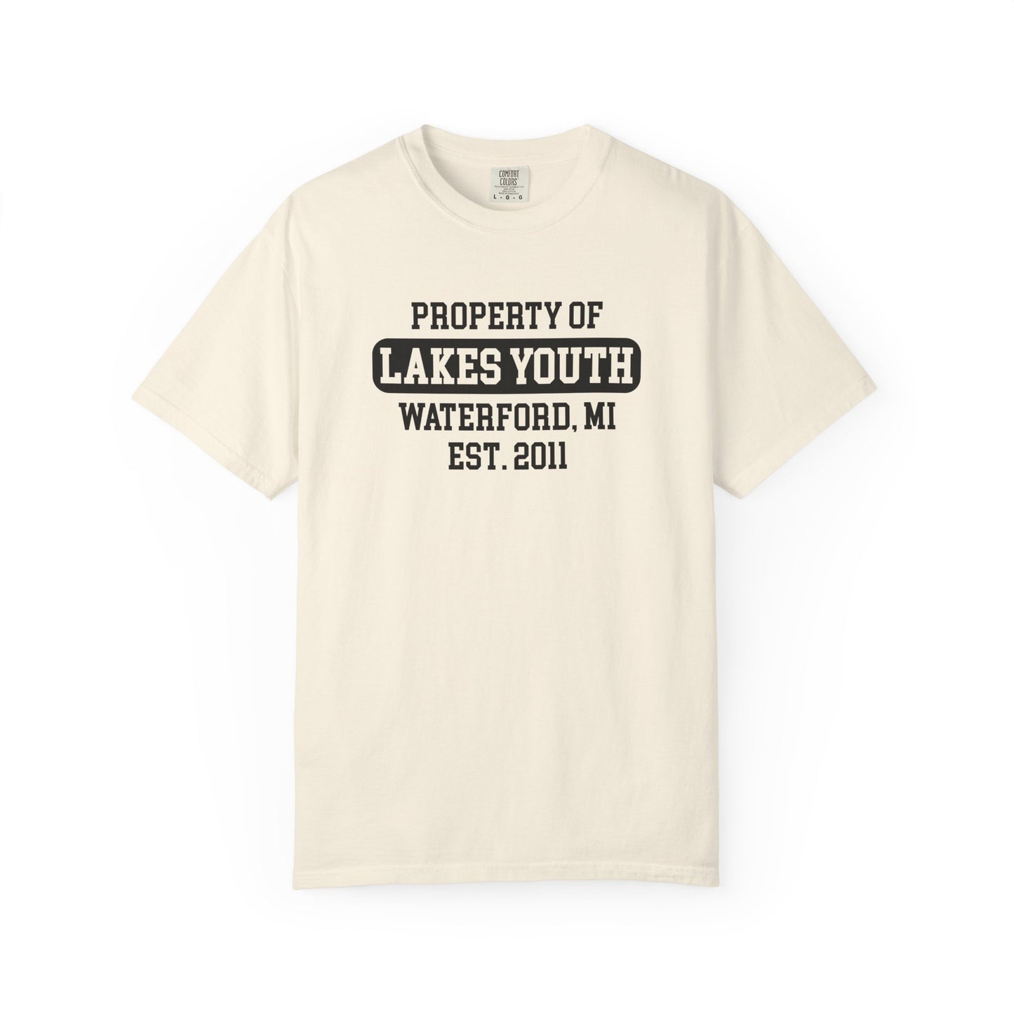 Lakes Youth T-Shirt - Unisex Garment-Dyed Tee for Casual Days
