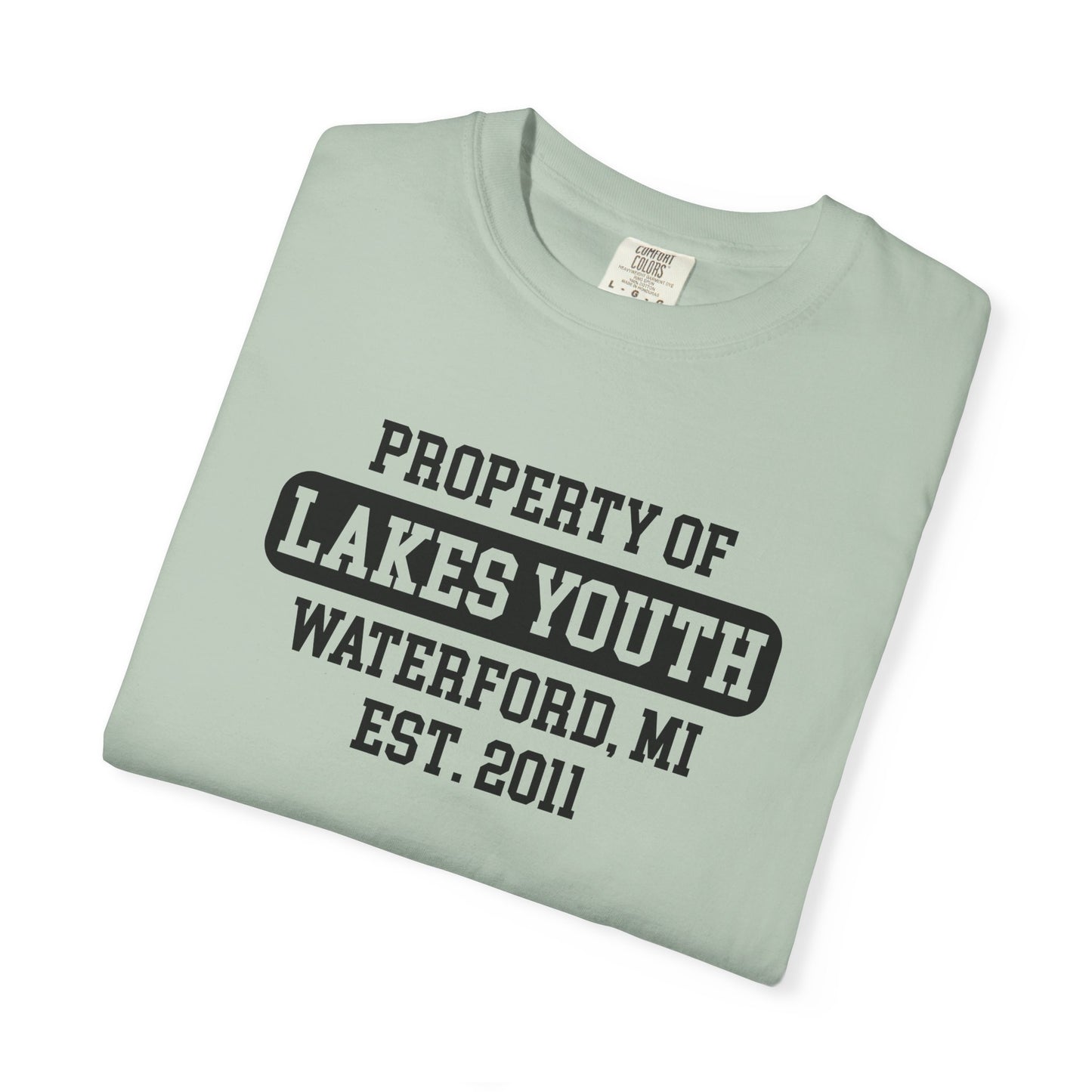 Lakes Youth T-Shirt - Unisex Garment-Dyed Tee for Casual Days