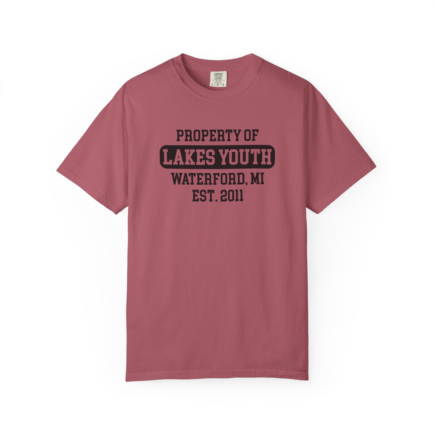 Lakes Youth T-Shirt - Unisex Garment-Dyed Tee for Casual Days