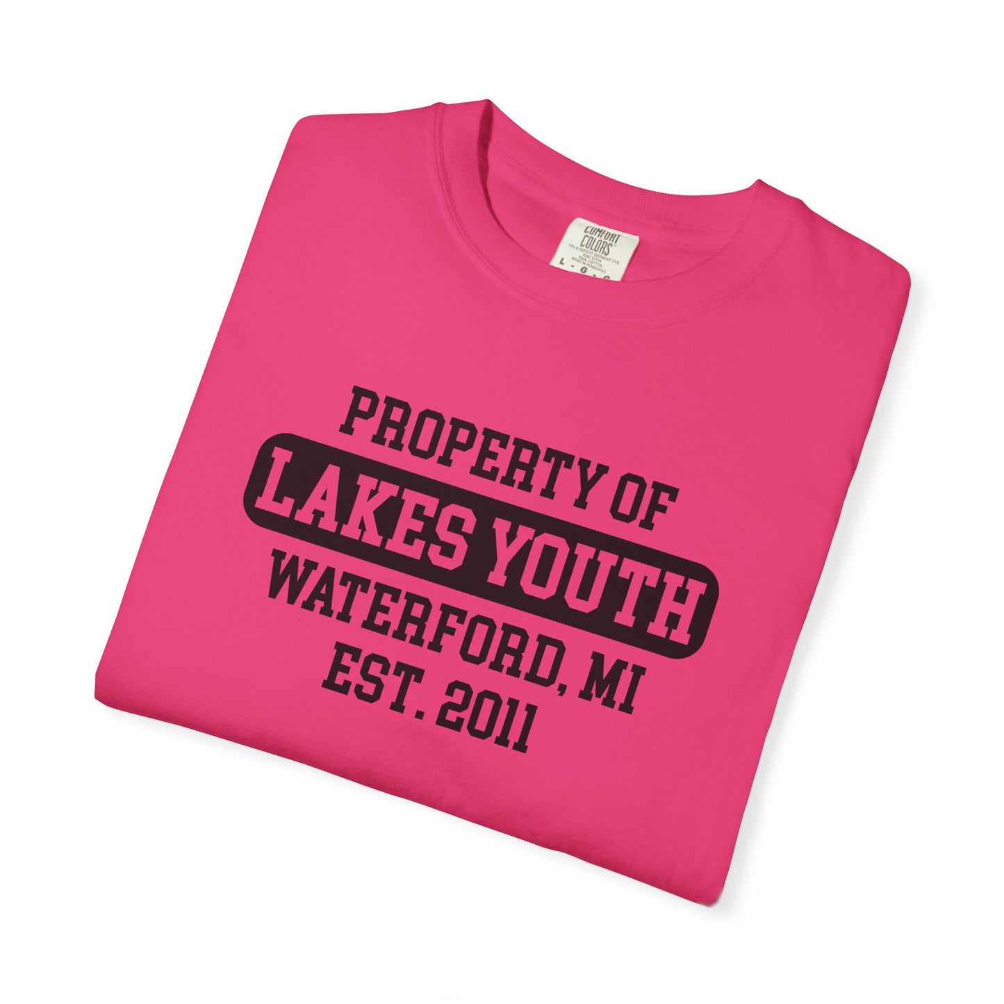 Lakes Youth T-Shirt - Unisex Garment-Dyed Tee for Casual Days