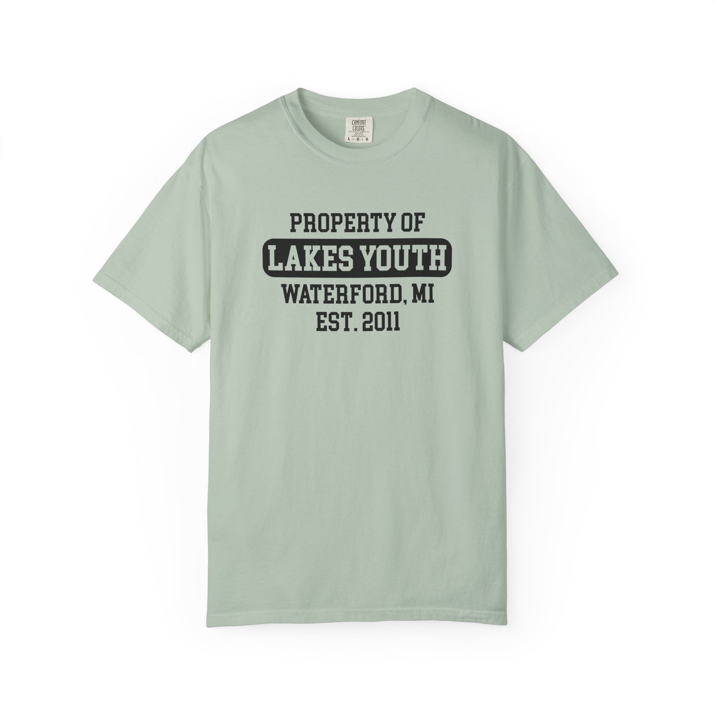 Lakes Youth T-Shirt - Unisex Garment-Dyed Tee for Casual Days