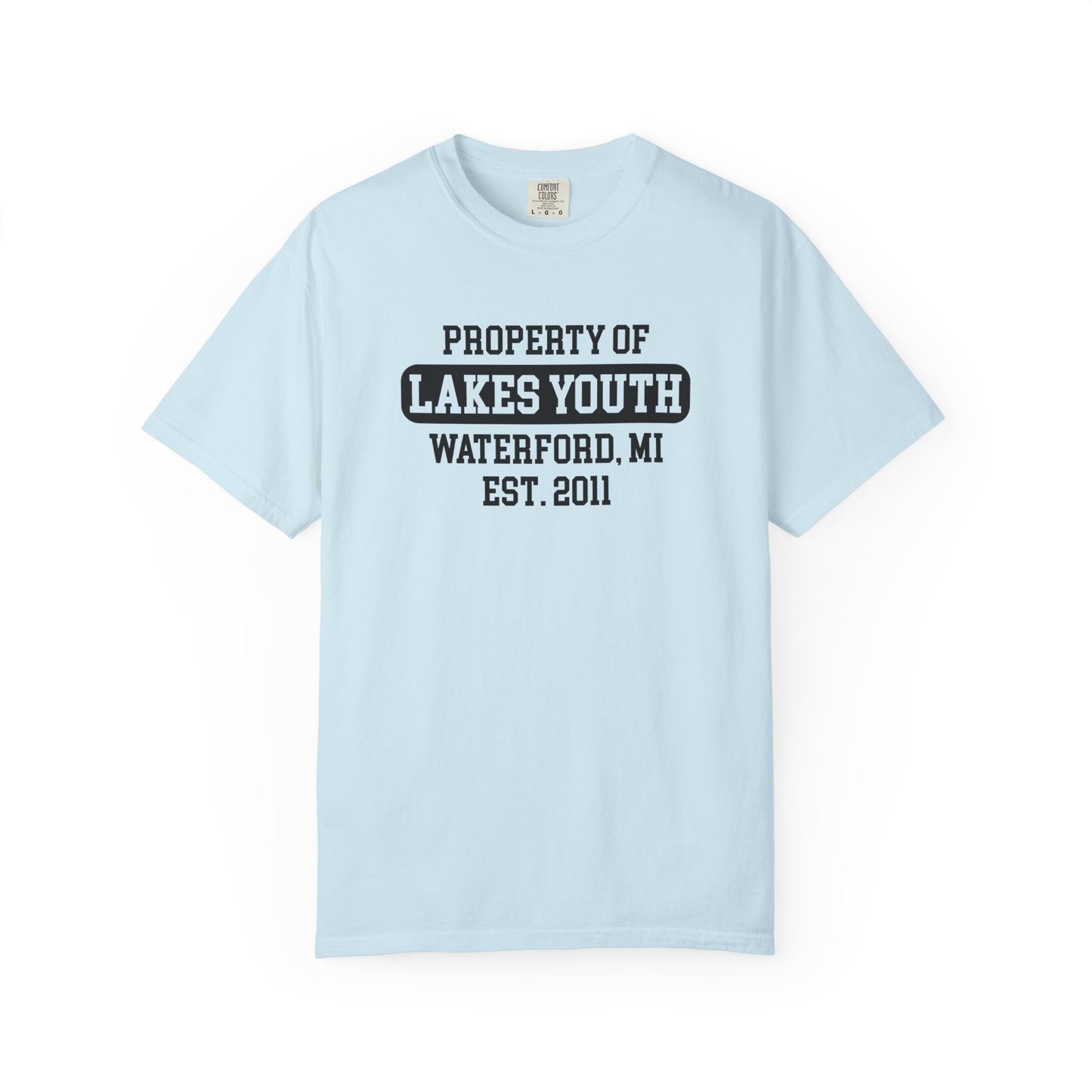 Lakes Youth T-Shirt - Unisex Garment-Dyed Tee for Casual Days