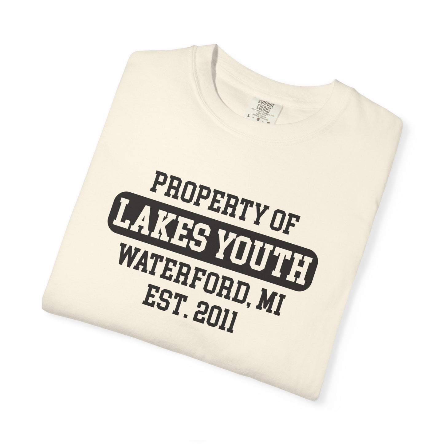 Lakes Youth T-Shirt - Unisex Garment-Dyed Tee for Casual Days