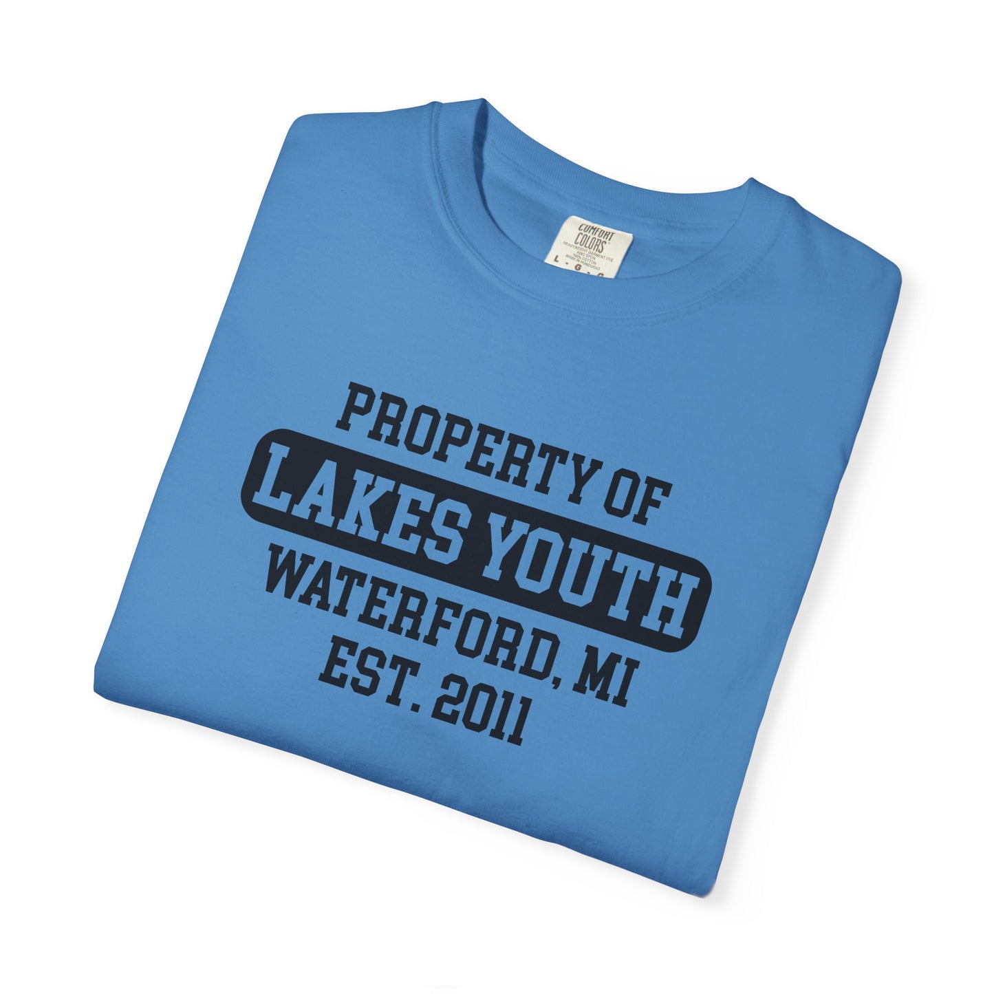 Lakes Youth T-Shirt - Unisex Garment-Dyed Tee for Casual Days