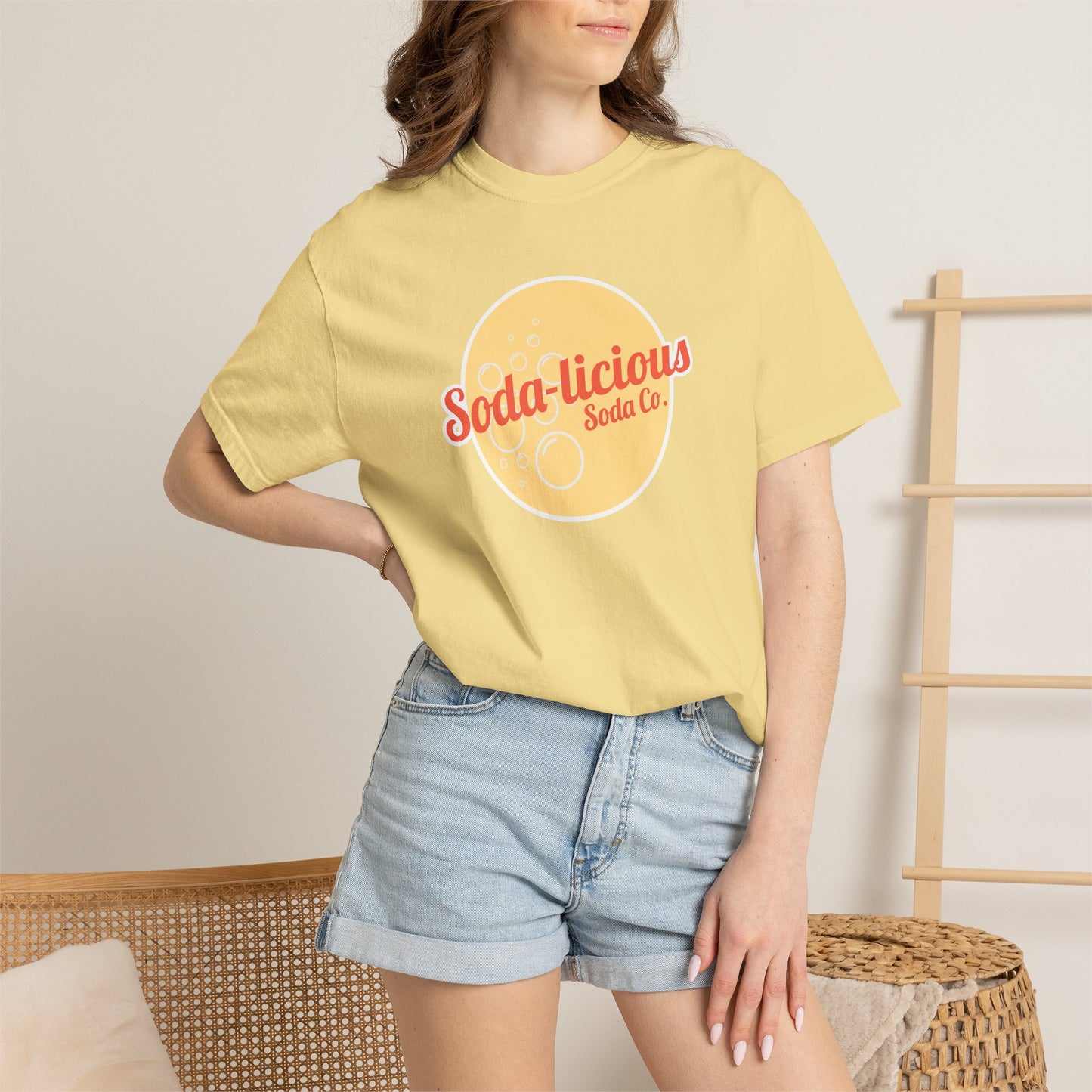 Soda-licious Tee — "Fizzness as usual." Graphic T-Shirt