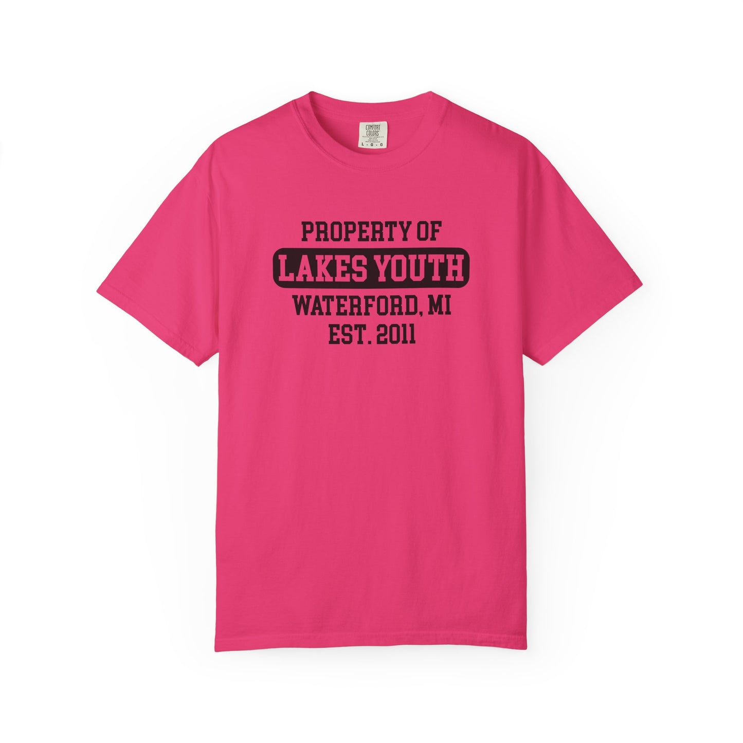 Lakes Youth T-Shirt - Unisex Garment-Dyed Tee for Casual Days