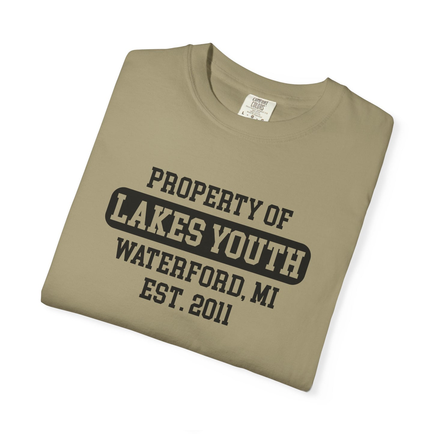 Lakes Youth T-Shirt - Unisex Garment-Dyed Tee for Casual Days