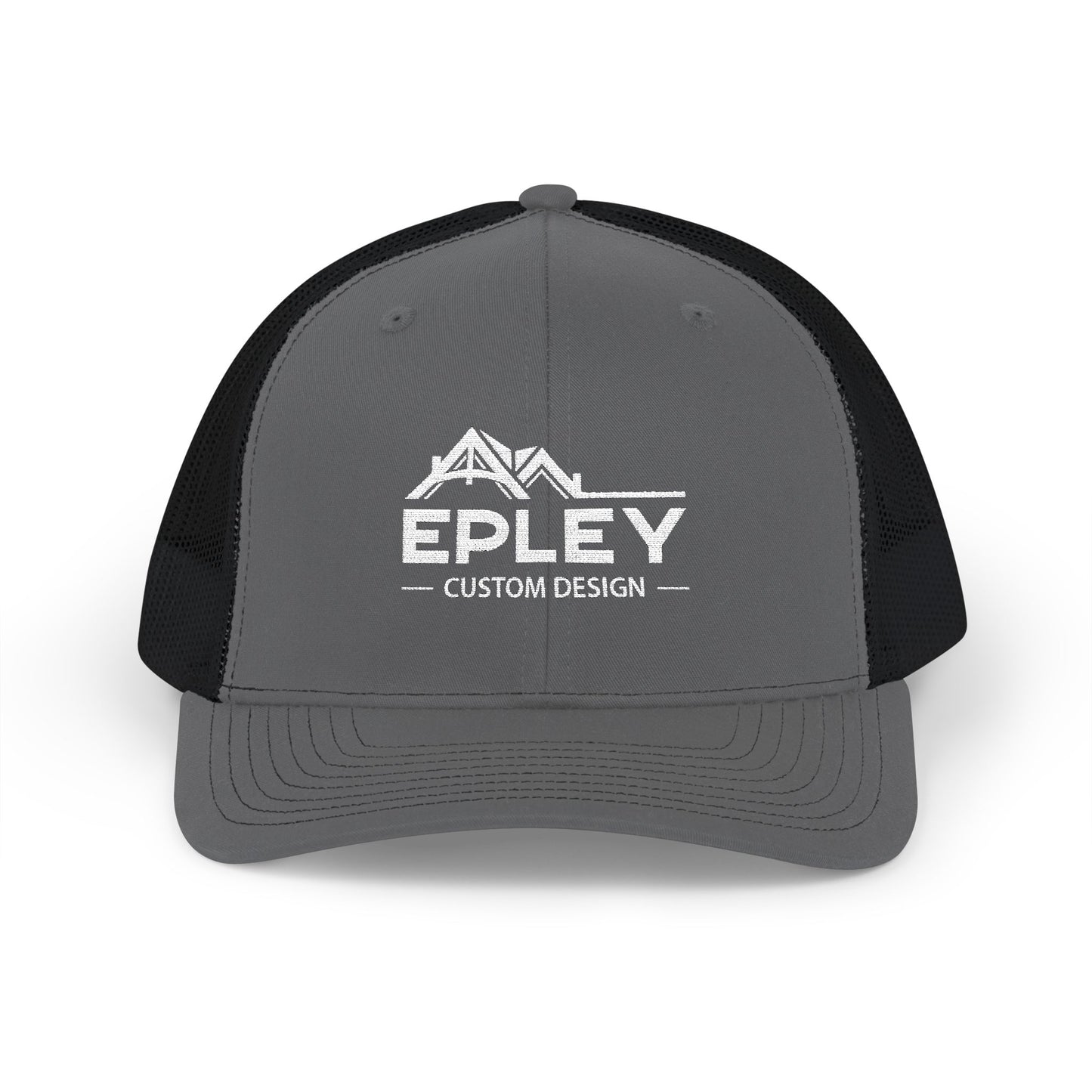 Embroidered Trucker Cap — 'Epley Custom Design' Snapback