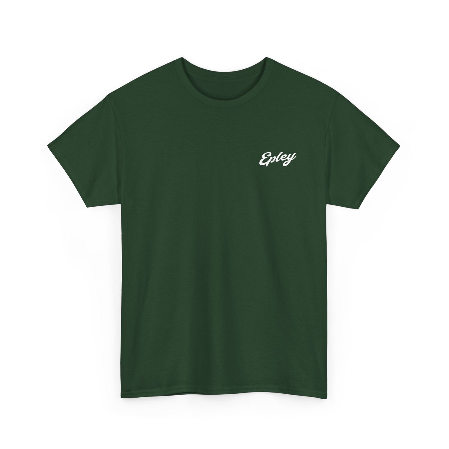 Epley Script Logo T-Shirt - GILDAN — Embroidered Tee with 'Epley Custom Design'