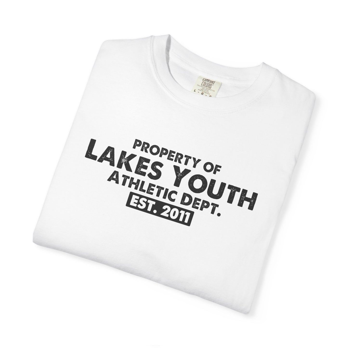 Lakes Youth Athletic Department T-Shirt - Unisex Garment-Dyed Tee