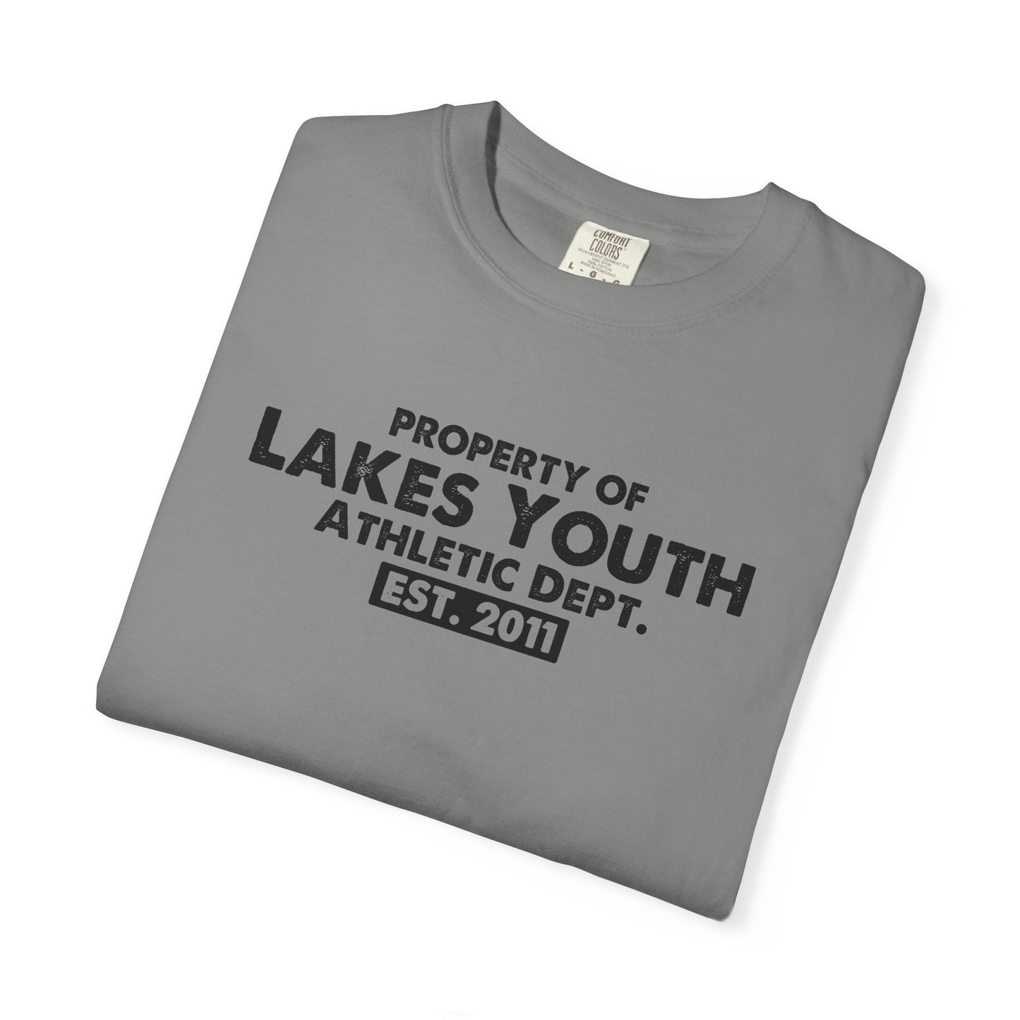 Lakes Youth Athletic Department T-Shirt - Unisex Garment-Dyed Tee