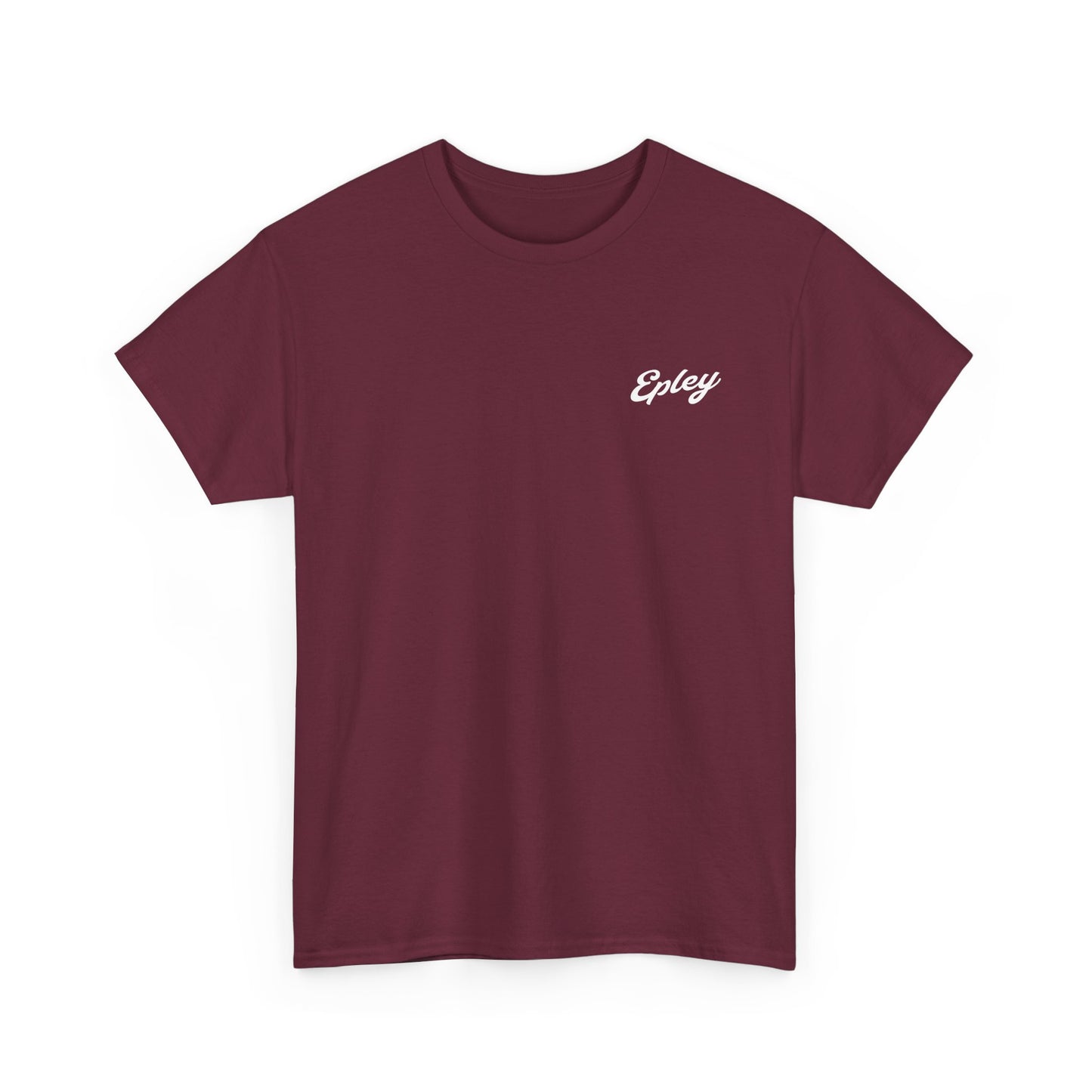 Epley Script Logo T-Shirt - GILDAN — Embroidered Tee with 'Epley Custom Design'