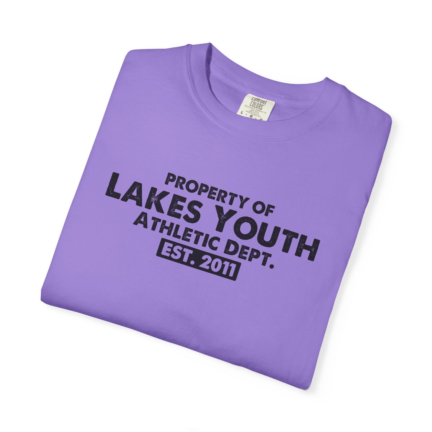 Lakes Youth Athletic Department T-Shirt - Unisex Garment-Dyed Tee