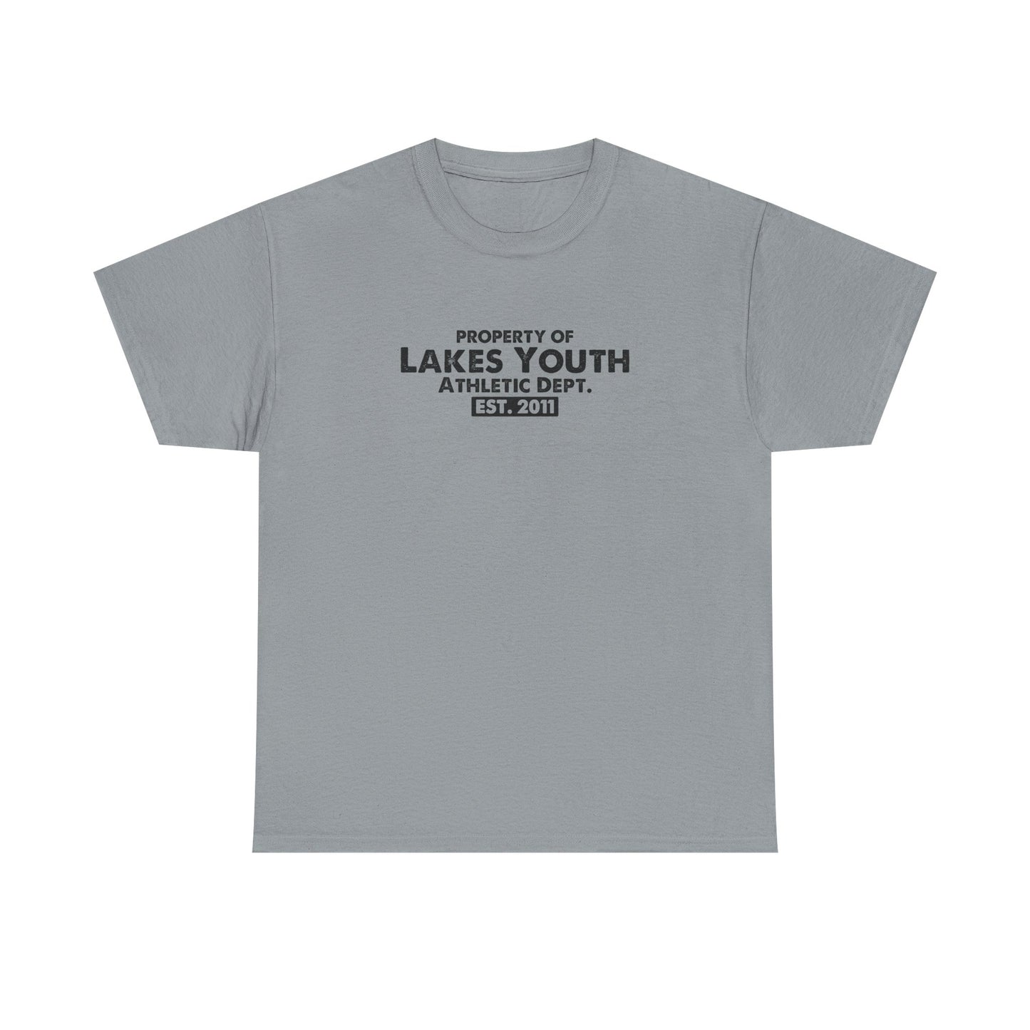 Lakes Youth Athletic Department Unisex Heavy Cotton Tee - Casual Vintage Style T-Shirt