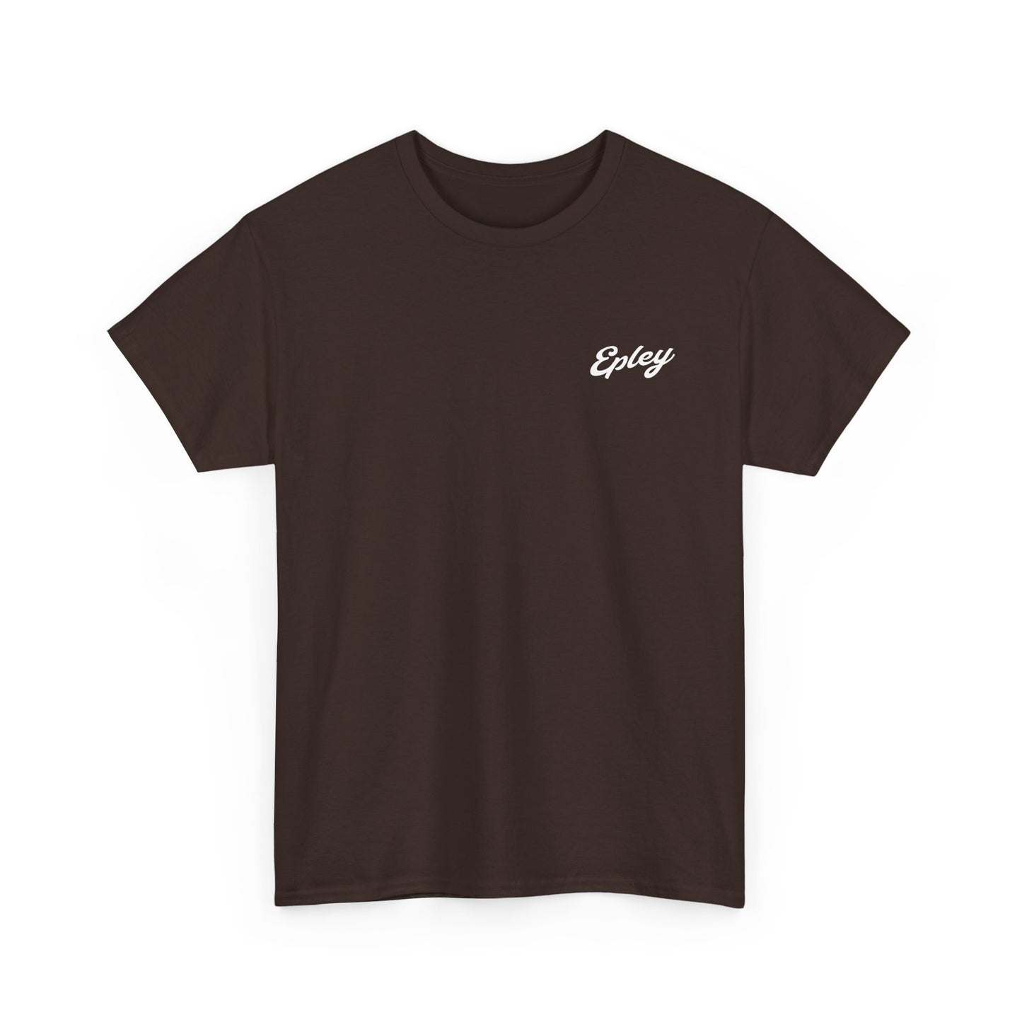 Epley Script Logo T-Shirt - GILDAN — Embroidered Tee with 'Epley Custom Design'