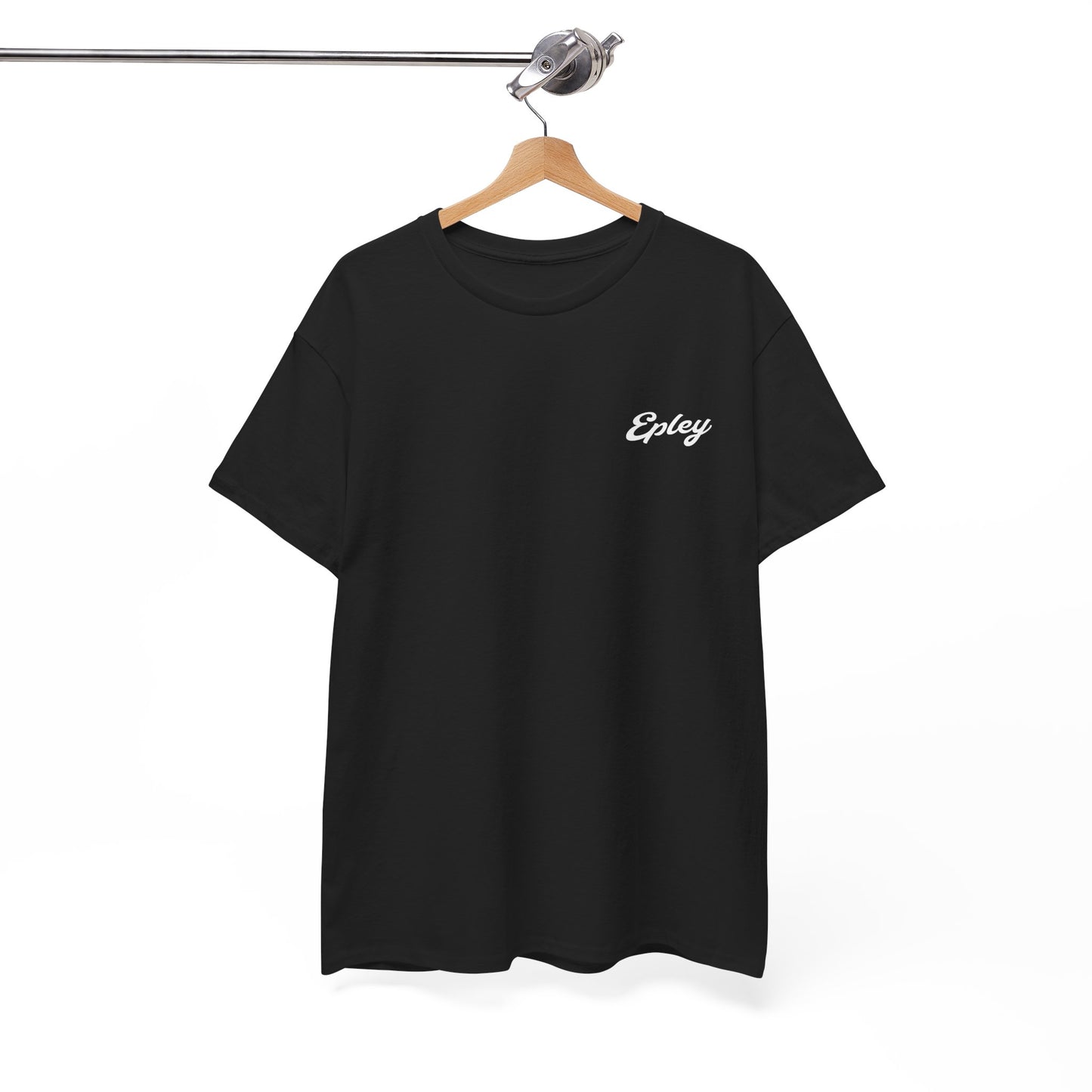 Epley Script Logo T-Shirt - GILDAN — Embroidered Tee with 'Epley Custom Design'