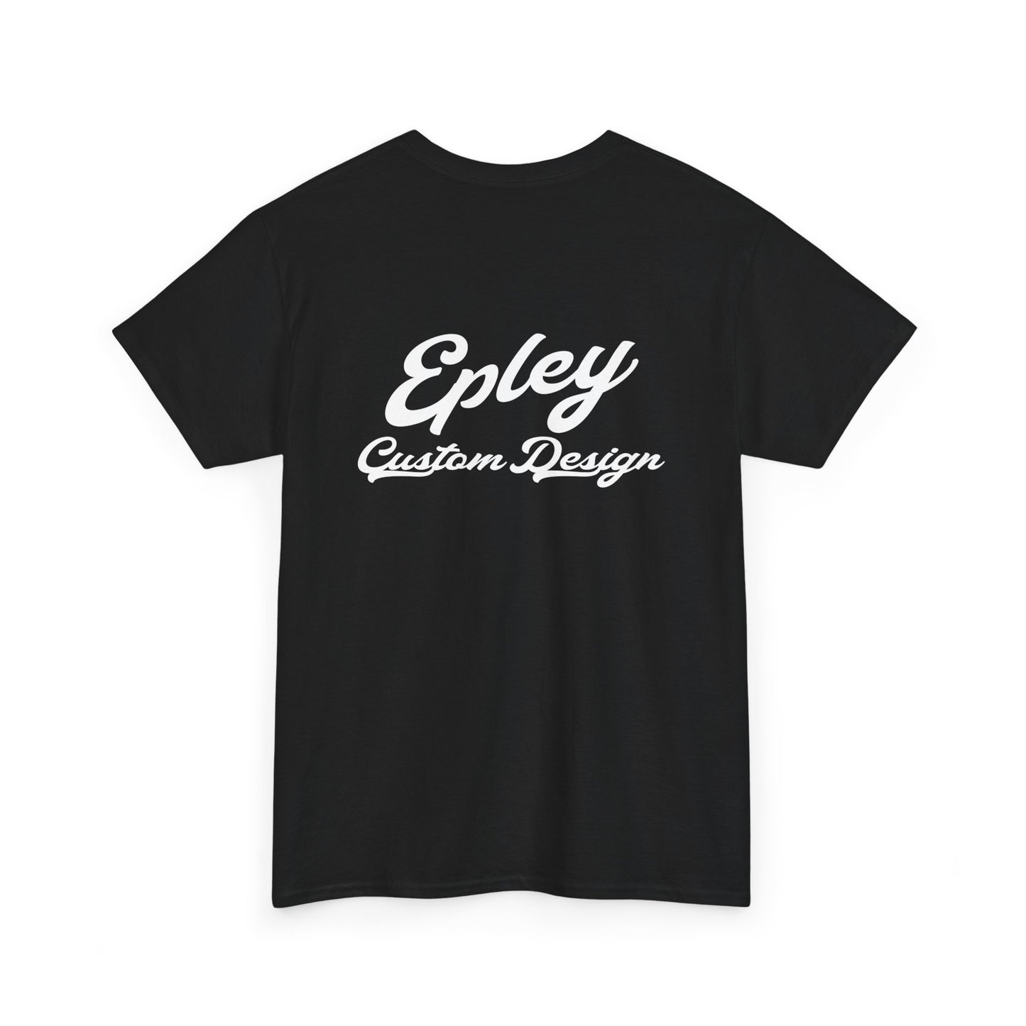 Epley Script Logo T-Shirt - GILDAN — Embroidered Tee with 'Epley Custom Design'