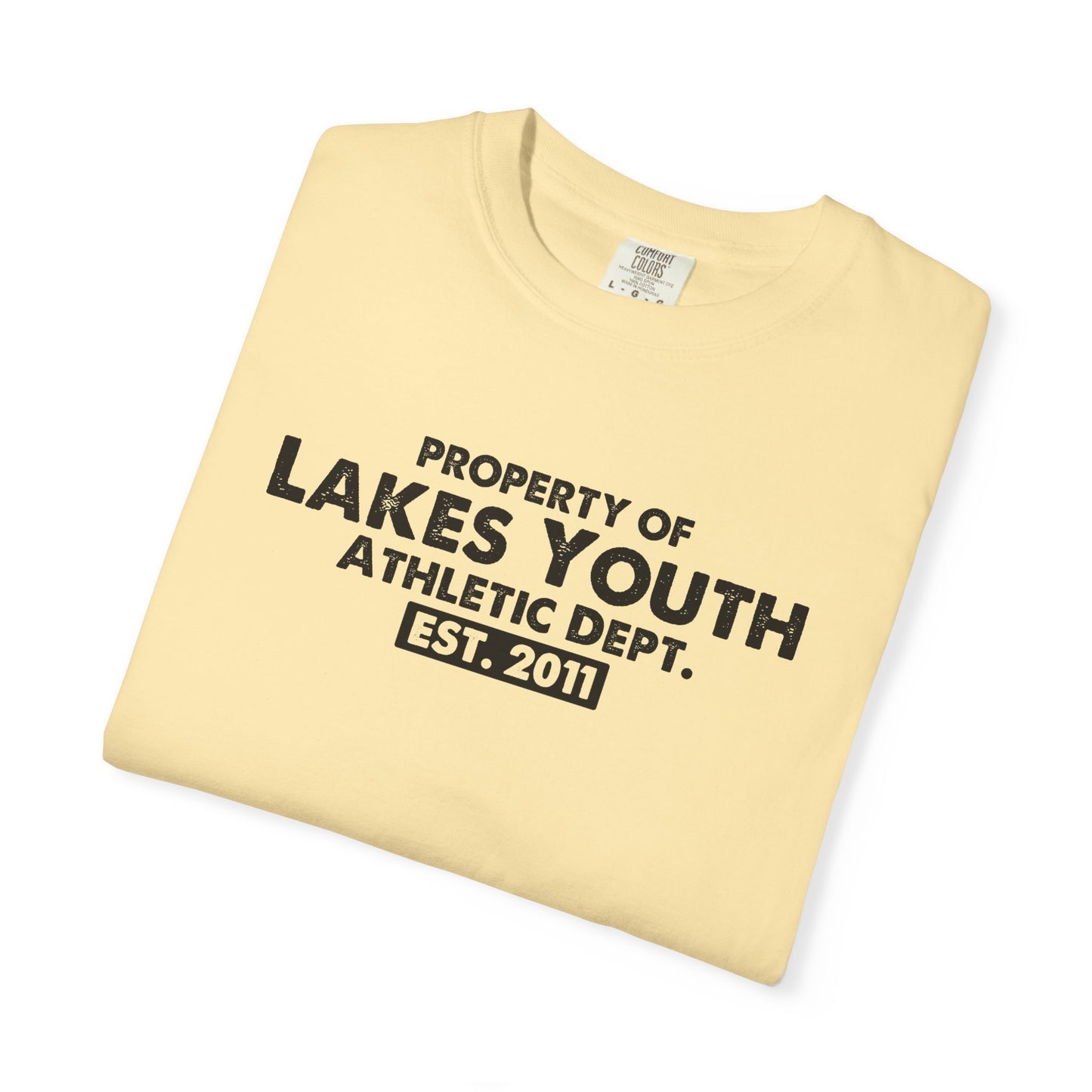 Lakes Youth Athletic Department T-Shirt - Unisex Garment-Dyed Tee