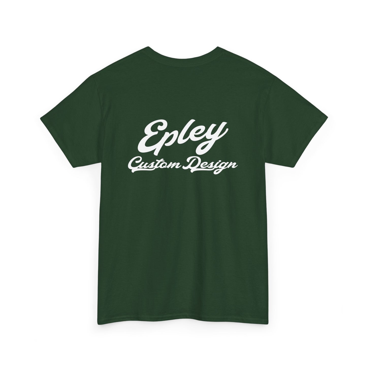 Epley Script Logo T-Shirt - GILDAN — Embroidered Tee with 'Epley Custom Design'