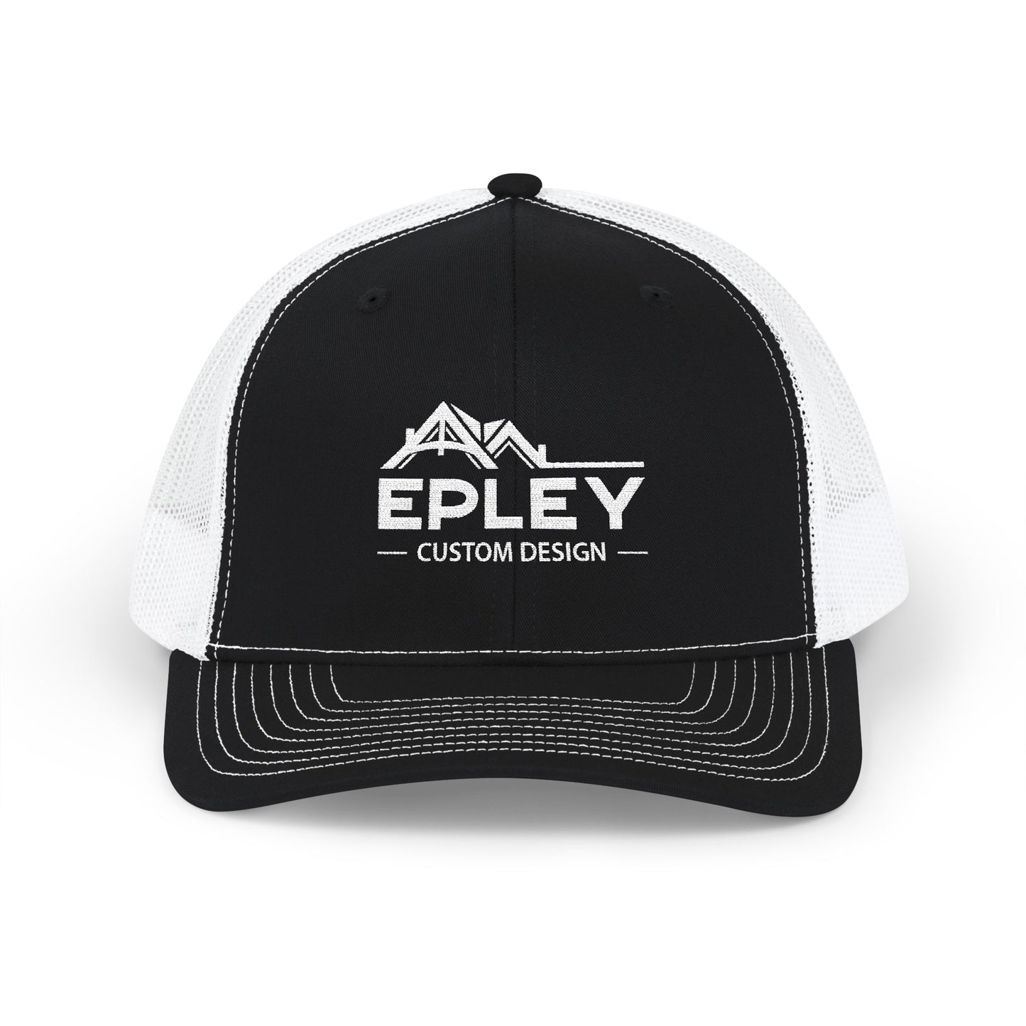 Embroidered Trucker Cap — 'Epley Custom Design' Snapback
