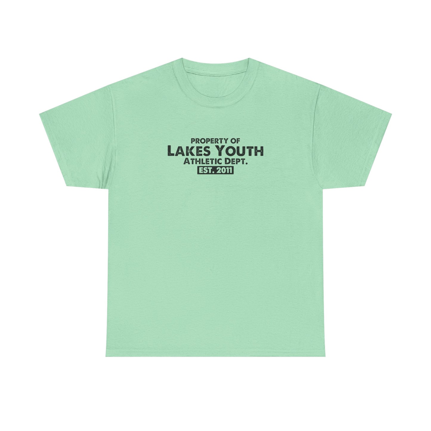 Lakes Youth Athletic Department Unisex Heavy Cotton Tee - Casual Vintage Style T-Shirt
