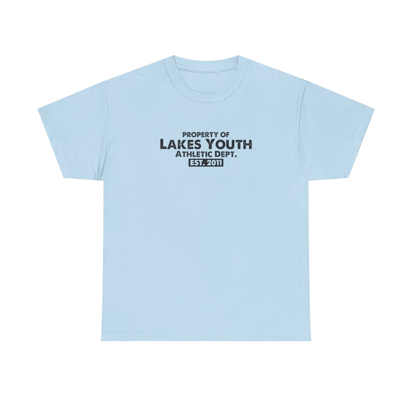 Lakes Youth Athletic Department Unisex Heavy Cotton Tee - Casual Vintage Style T-Shirt