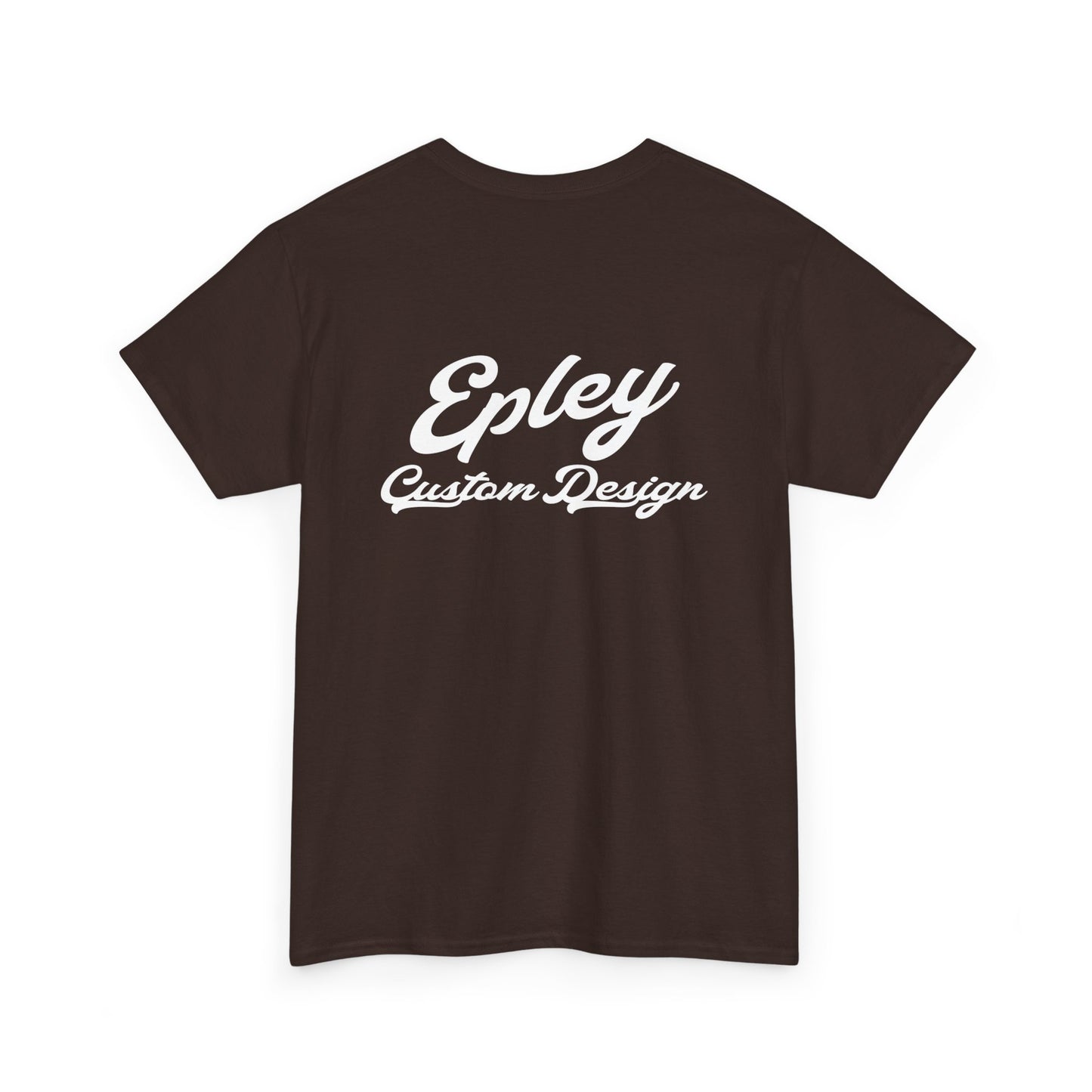 Epley Script Logo T-Shirt - GILDAN — Embroidered Tee with 'Epley Custom Design'