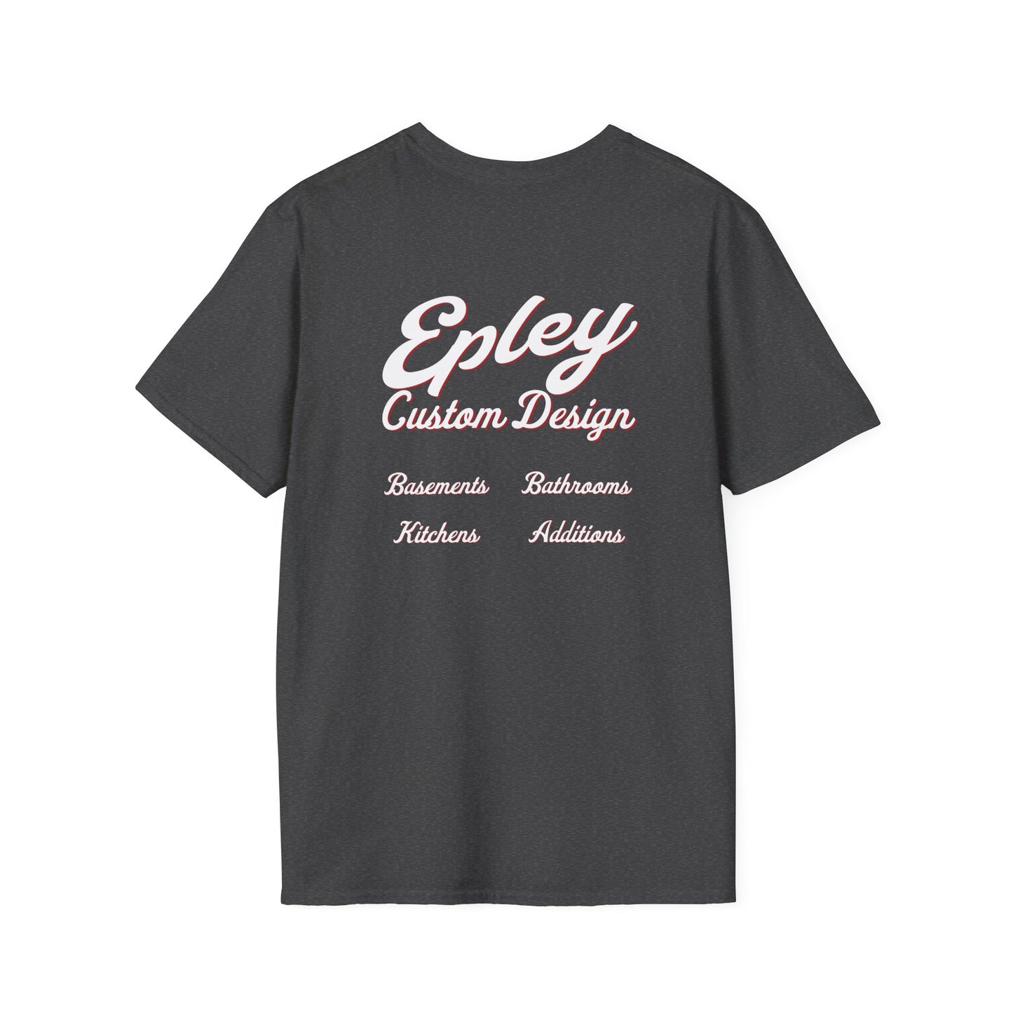 Epley Script Logo T-Shirt — Retro Cursive Chest Graphic