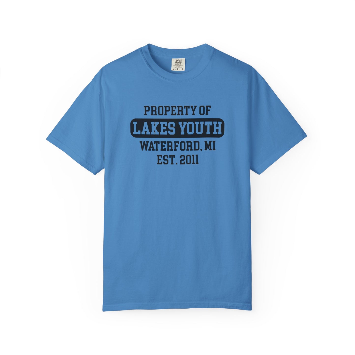 Lakes Youth T-Shirt - Unisex Garment-Dyed Tee for Casual Days