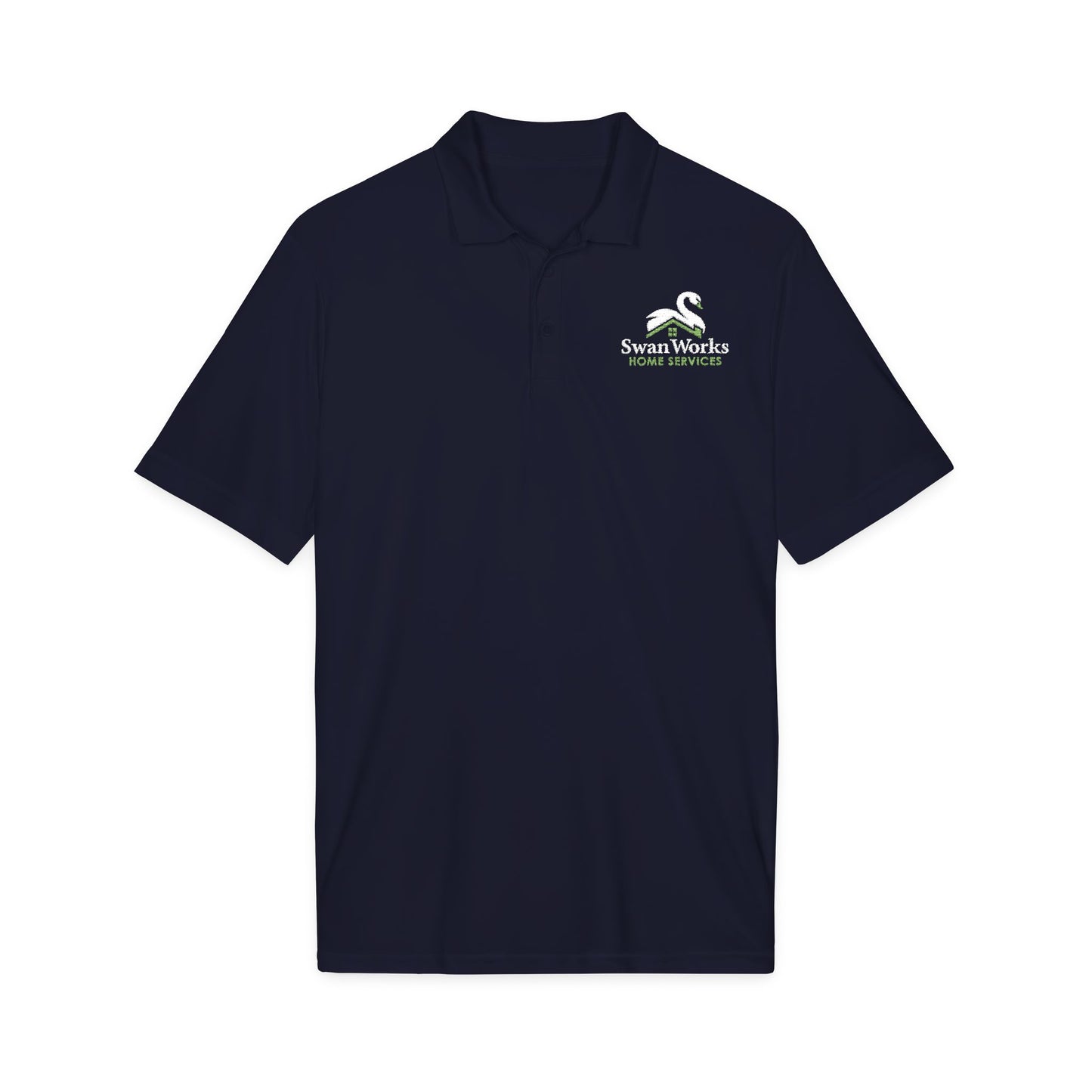 "SwanWorks Home Services" Embroidered Polo Shirt