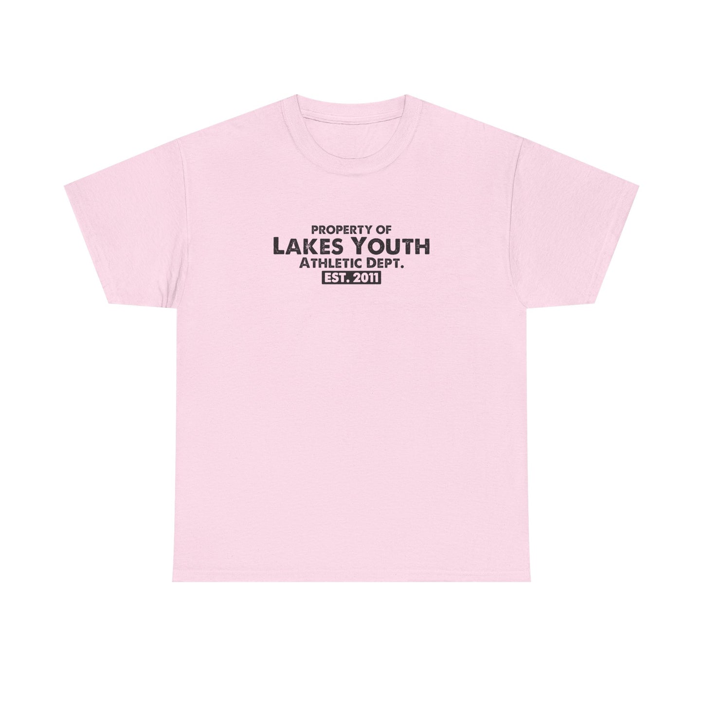 Lakes Youth Athletic Department Unisex Heavy Cotton Tee - Casual Vintage Style T-Shirt