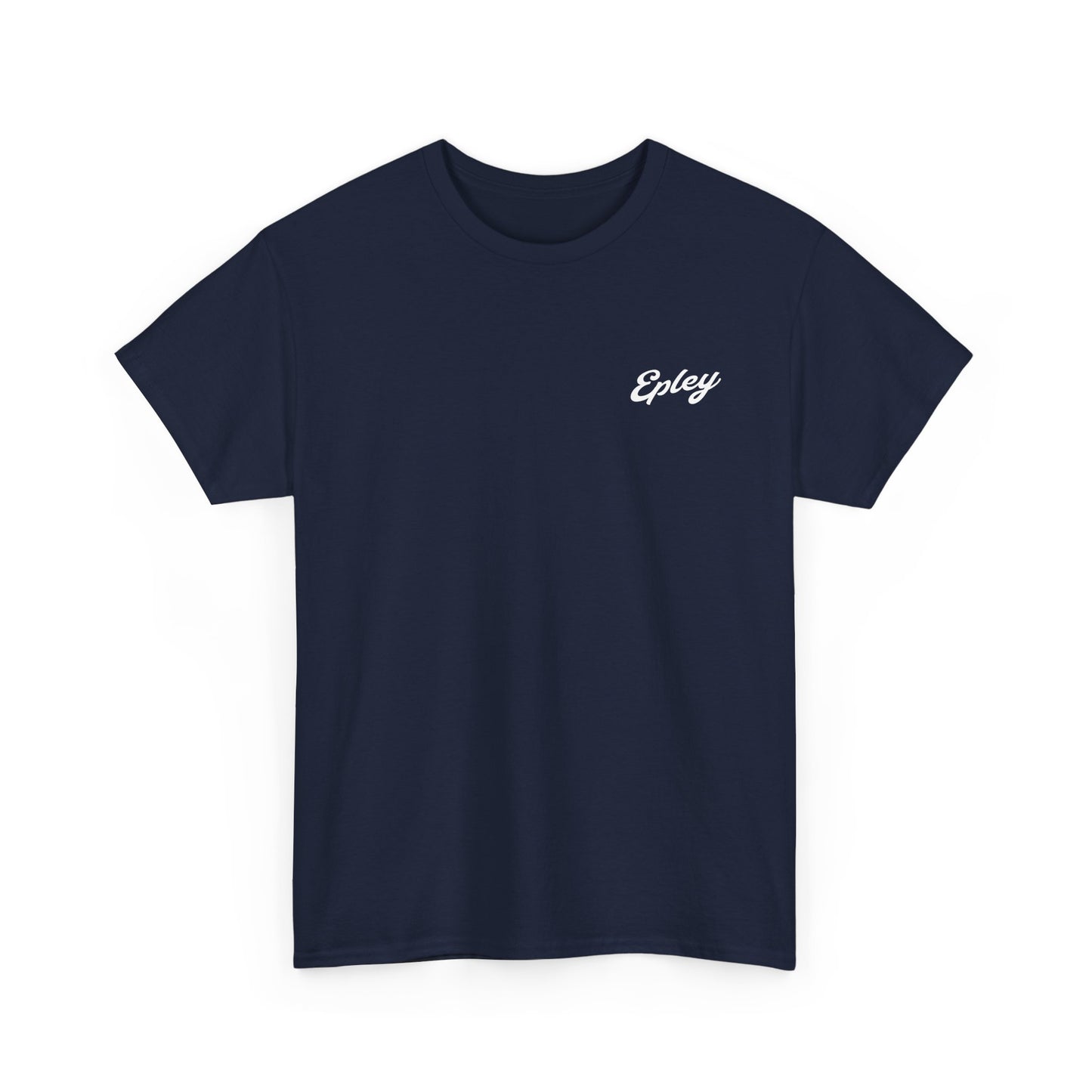 Epley Script Logo T-Shirt - GILDAN — Embroidered Tee with 'Epley Custom Design'