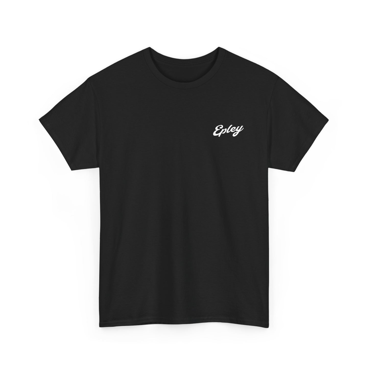 Epley Script Logo T-Shirt - GILDAN — Embroidered Tee with 'Epley Custom Design'