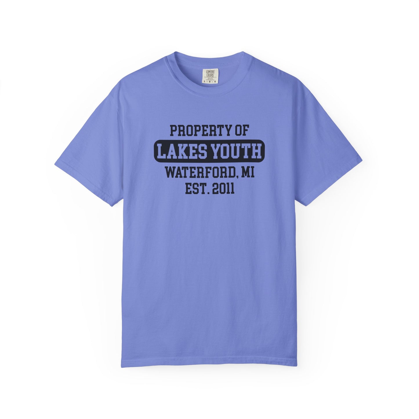 Lakes Youth T-Shirt - Unisex Garment-Dyed Tee for Casual Days
